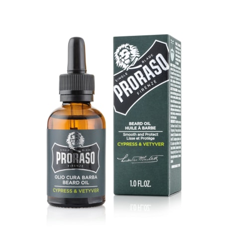 PRORASO BEARD OIL CYPRESS & VETYVER 30 ml