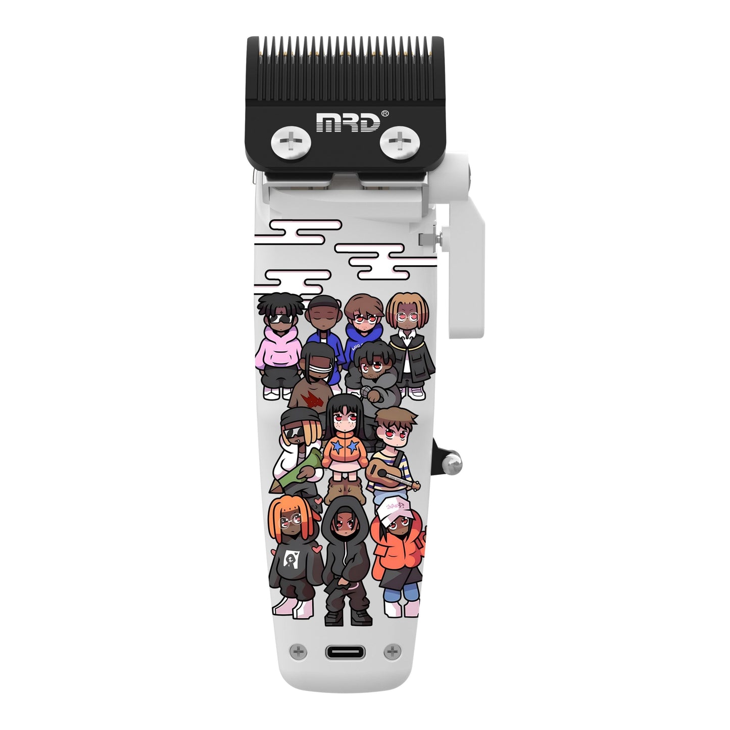 MRD Pro Smart HC-90-4 Hårklippare Limited Edition Vit