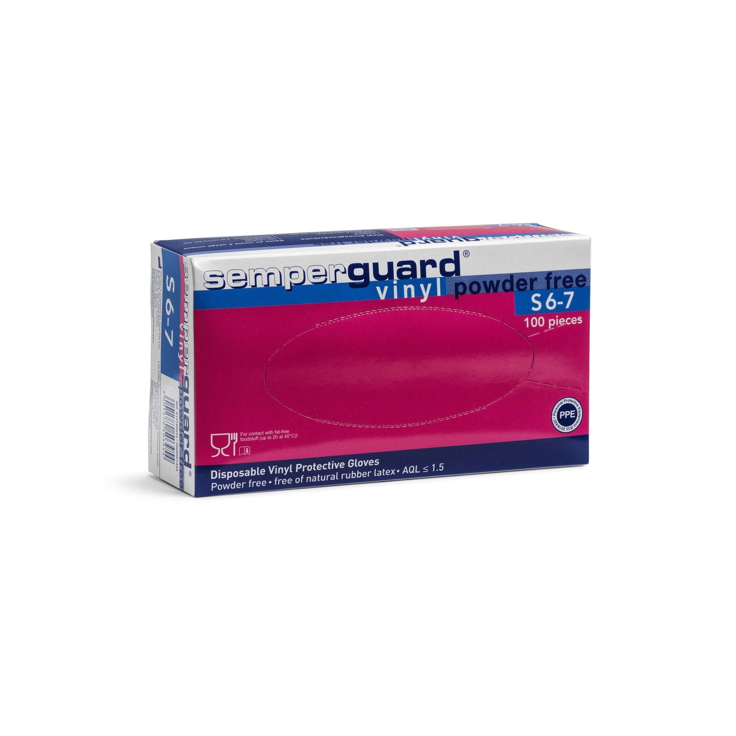 Semperguard Vinyl Powder Free Small - 100pcs/box