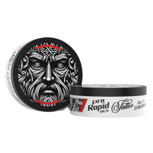 Pro Rapid Tattoo Series Inca 04 Hair Styling Wax - Strong Hold, Glossy Finish, 5.1 oz