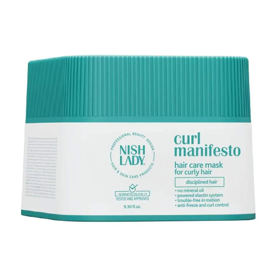NishLady Curl Manifesto Hair Care MaskeDie NishLady Curl Manifesto Hair Care Maske ist die perfekte Intensivpflege für lockiges Haar. Ihre reichhaltige Formel versorgt das Haar mit tiefer Feuchtigkeit, stHairNishLadyOnKozmetikNishLady Curl Manifesto