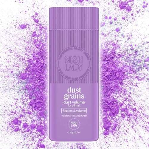 NishLady Dust Grains Volumizing Hair Styling Powder Wax for Texture & Hold