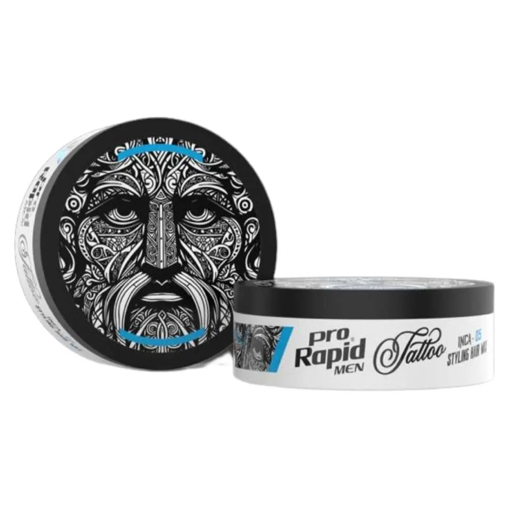 Pro Rapid Inca Tattoo Strong Hold Hair Styling Wax 150ml Shiny Finish