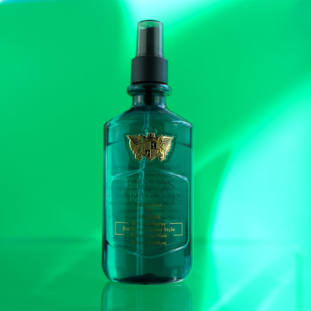 King's Armour Sea Salt Hair Spray: Ultimate Volume, Matte Texture, Beach Waves