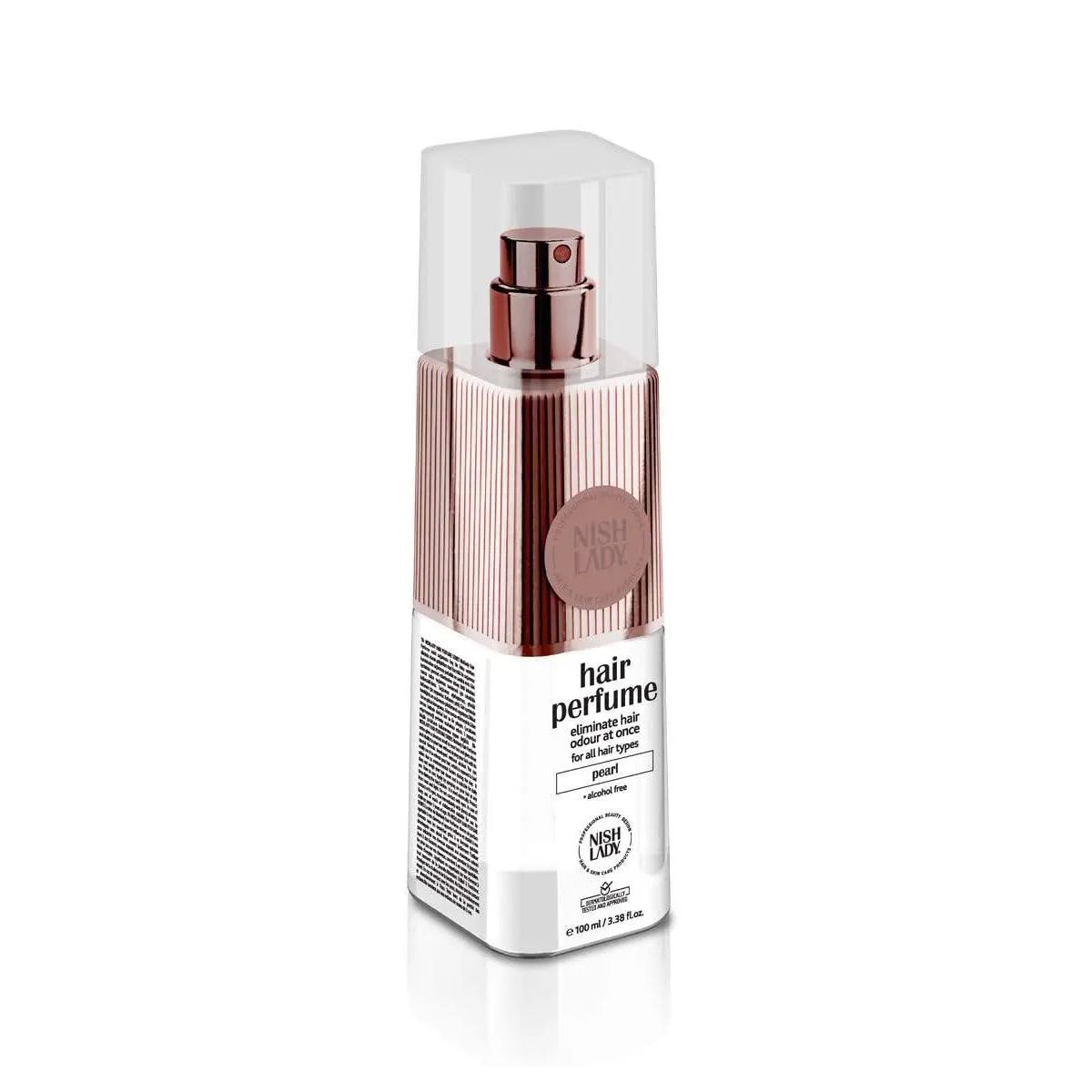 Nishlady Pearl Hair Perfume 75ml: Alcohol-Free, Long-Lasting, Anti-Frizz, Odor Neutralizer