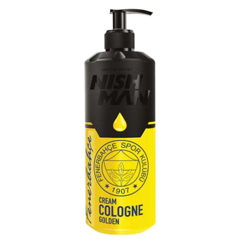 Nishman Fenerbahçe Golden After Shave Cream Cologne – 200 mlPflege mit Prestige – die Nishman Fenerbahçe Golden After Shave Cream Cologne vereint intensive Hautpflege nach der Rasur mit einem edlen, goldenen Duft. Entwickelt HairNishmanOnKozmetikNishman Fenerbahçe Golden After Shave