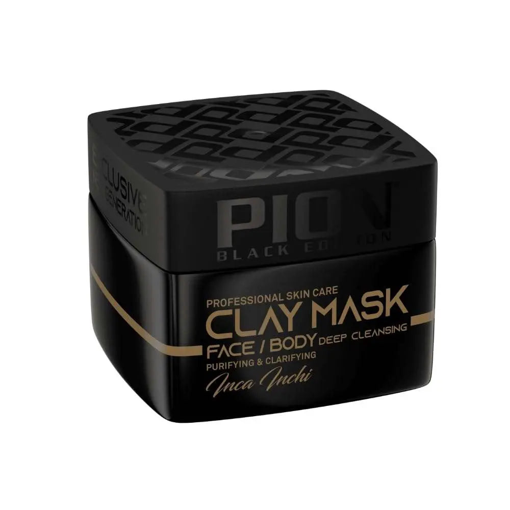 Pion Black Edition Deep Cleansing Clay Mask with Inca Inchi Oil