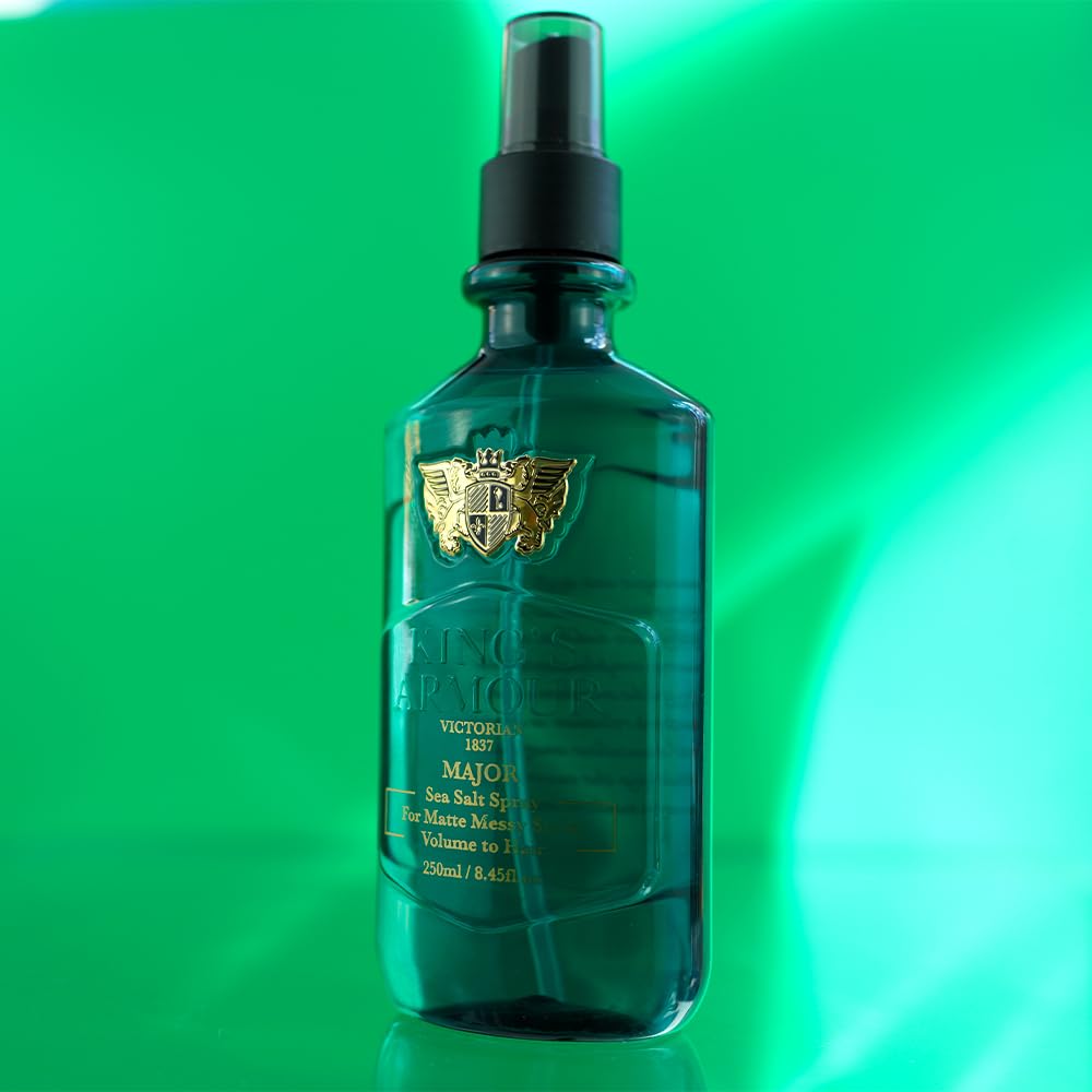King's Armour Sea Salt Hair Spray: Ultimate Volume, Matte Texture, Beach Waves