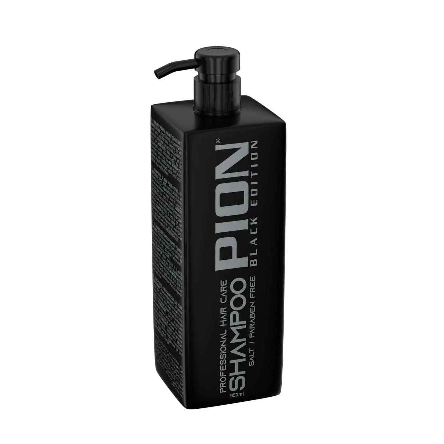Pion Black Edition Keratin Shampoo 950ml for Dry Damaged Hair, Sulfate-Free