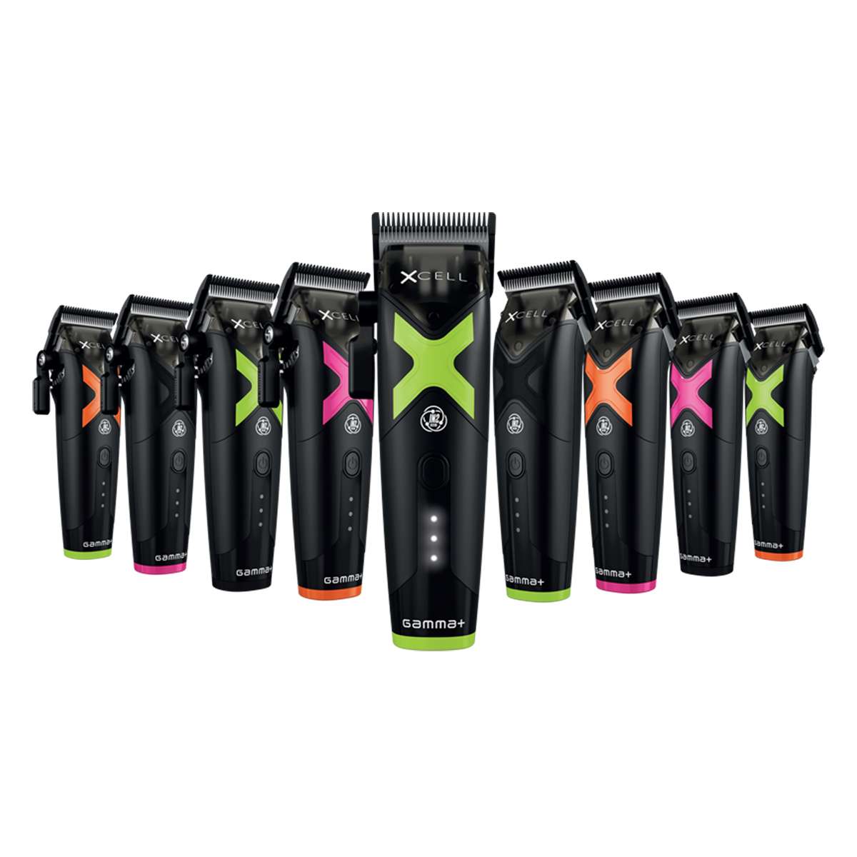 Gamma Piú XCELL Professional Cordless Hair Clipper Trimmer – High-Performance Barber Tool