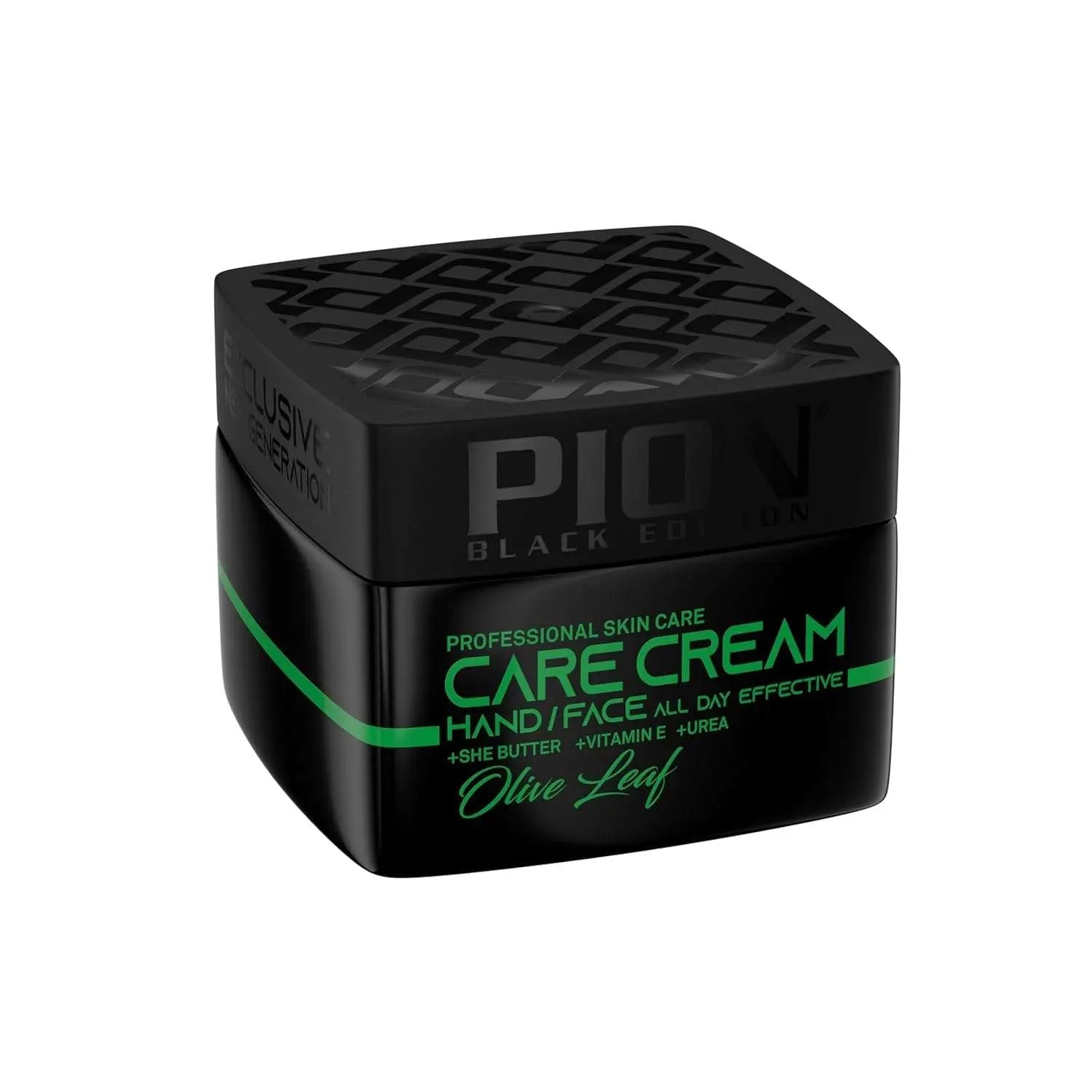Pion Black Edition Hydrating Hand & Face Cream, Lightweight, Fast-Absorbing Formula