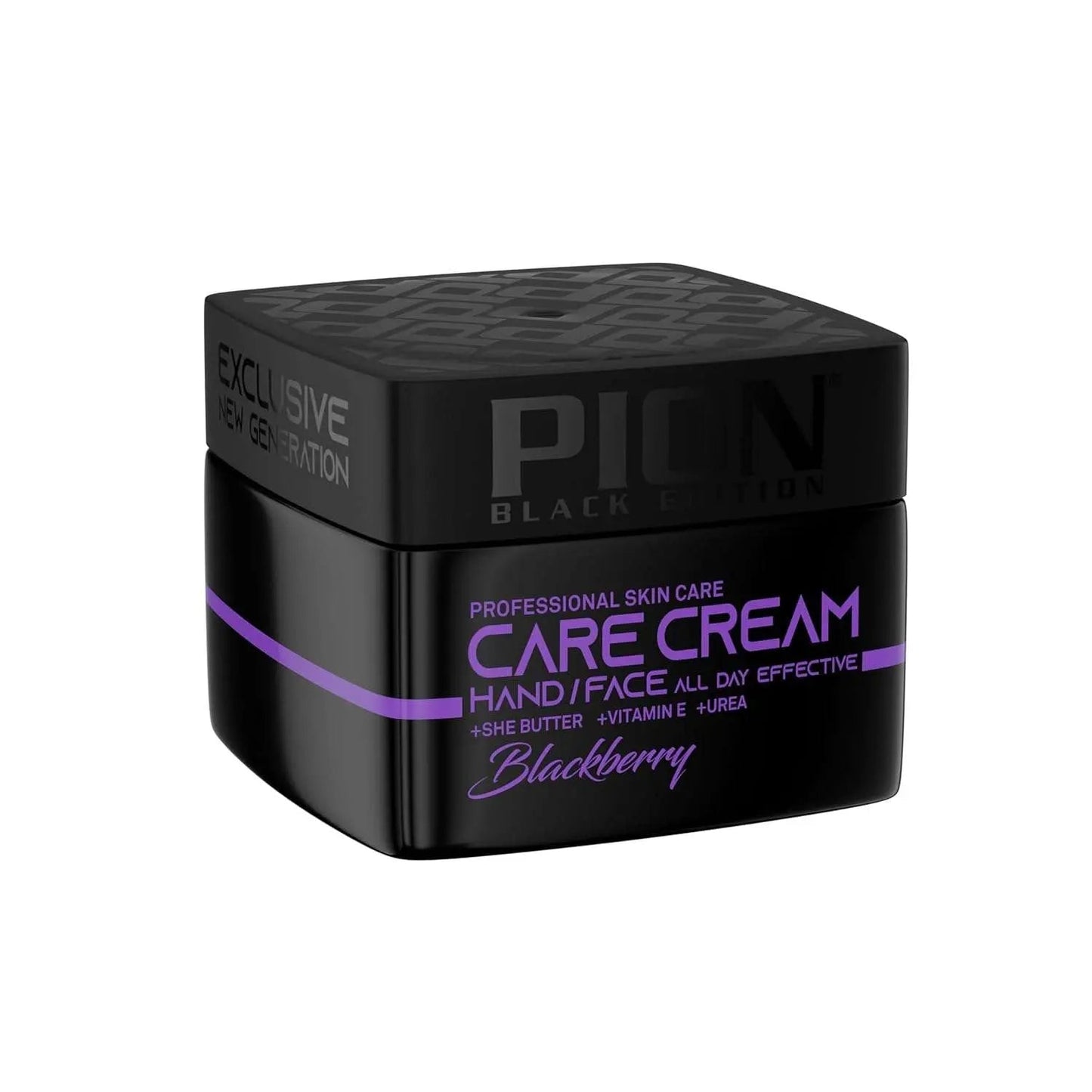 Pion Black Edition Hydrating Hand & Face Cream, Lightweight, Fast-Absorbing Formula