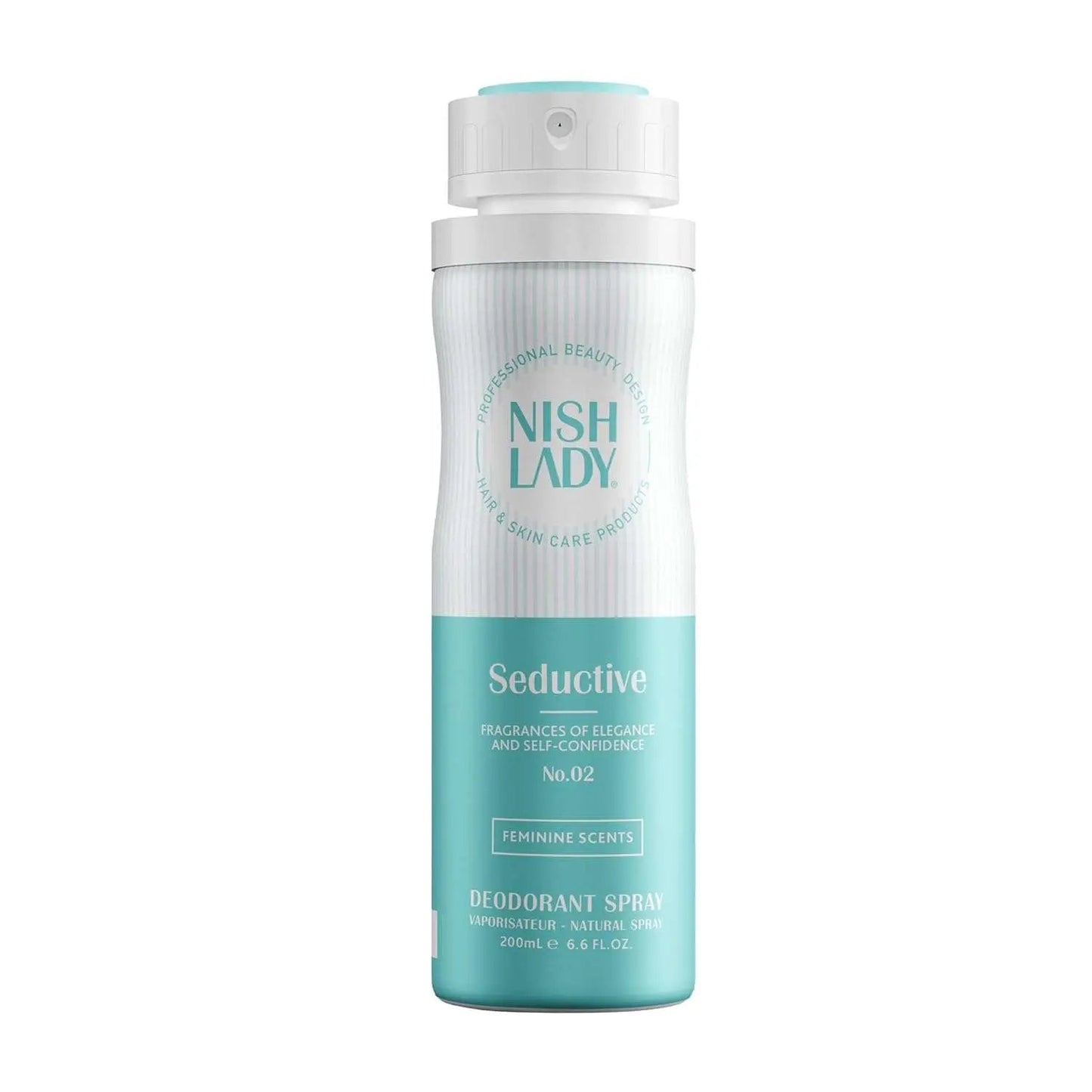 NishLady 200ml Deo Spray: All-Day Freshness, Elegant Scent, Long-Lasting Protection