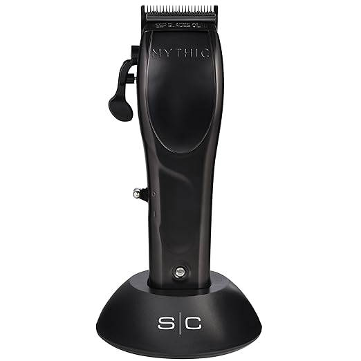 StyleCraft Mythic Professional Cordless Hair Clipper, Powerful 9V Magnetic Motor, DLC Blades