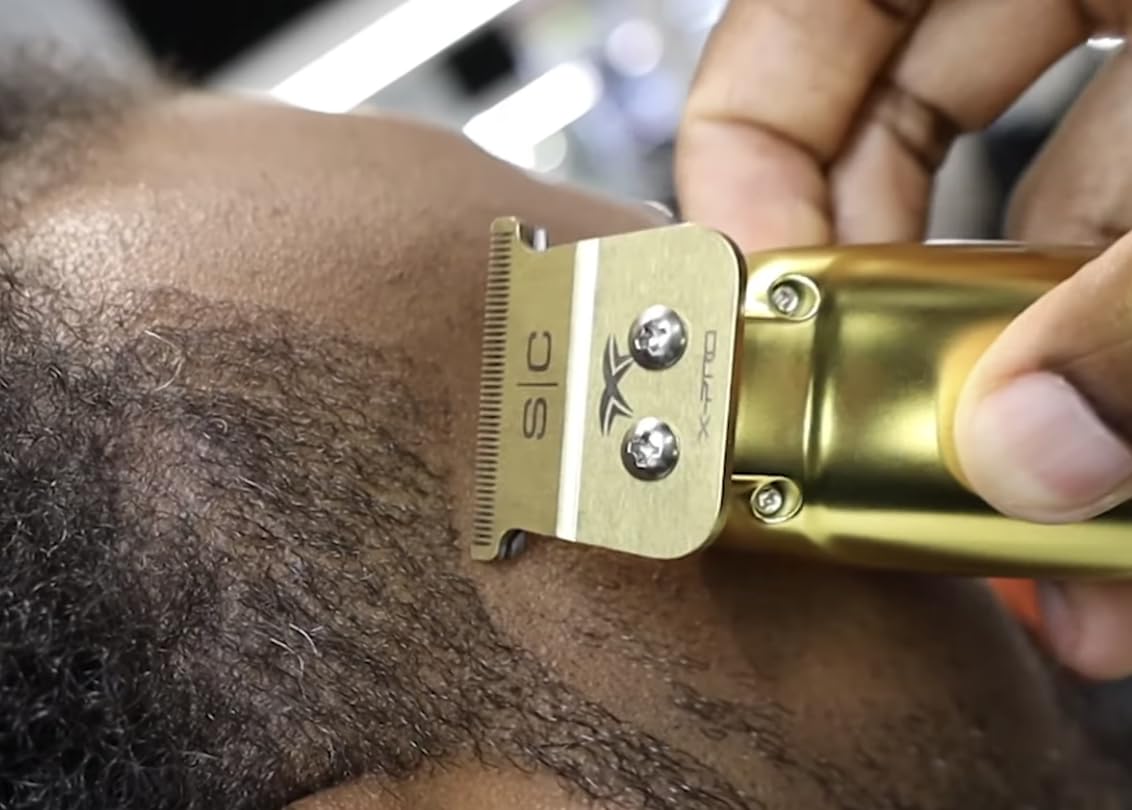 StyleCraft Saber Precision Professional Digital Brushless Cordless Hair Trimmer - Full Metal