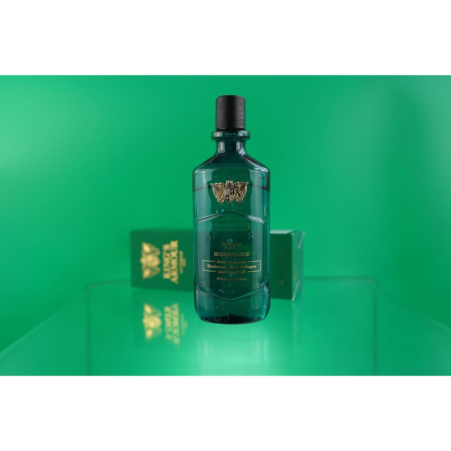 King's Armour Honourable Daily Shampoo: Hyaluronic Acid, Collagen, Anti-Dandruff, 350ml