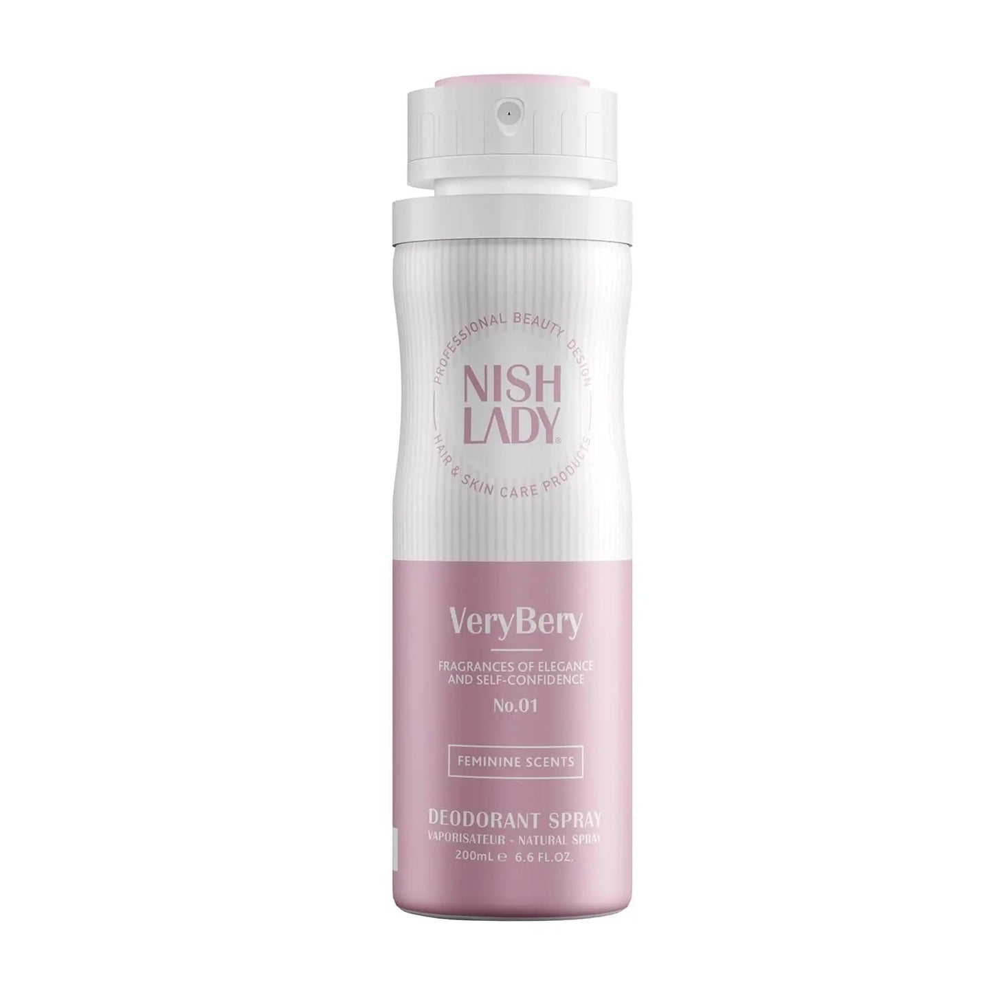 NishLady 200ml Deo Spray: All-Day Freshness, Elegant Scent, Long-Lasting Protection