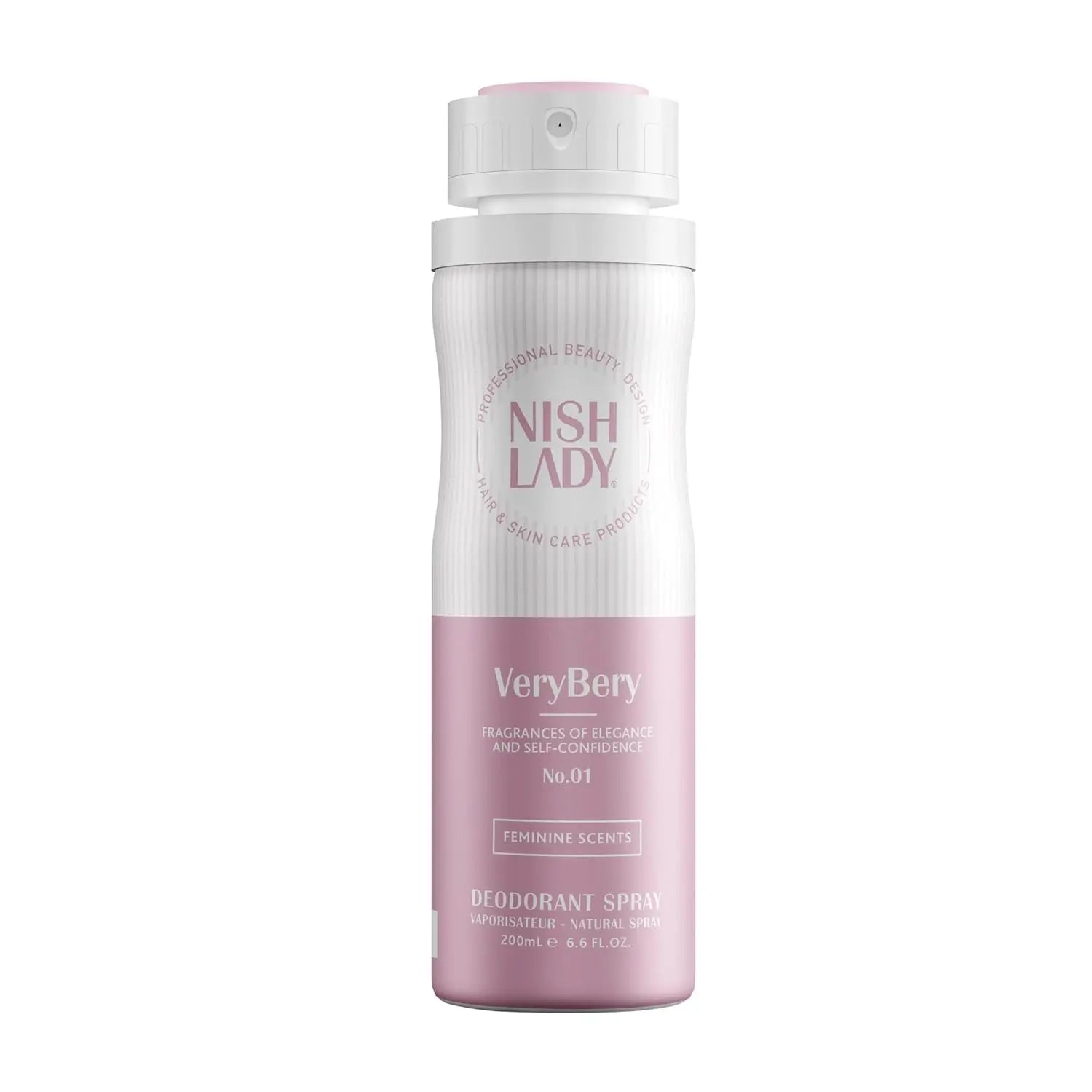 NishLady 200ml Deo Spray: All-Day Freshness, Elegant Scent, Long-Lasting Protection