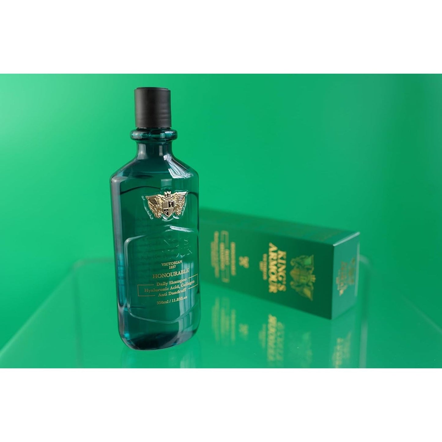 King's Armour Honourable Daily Shampoo: Hyaluronic Acid, Collagen, Anti-Dandruff, 350ml