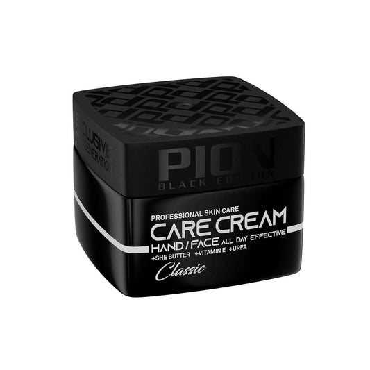Pion Black Edition Hydrating Hand & Face Cream, Lightweight, Fast-Absorbing Formula
