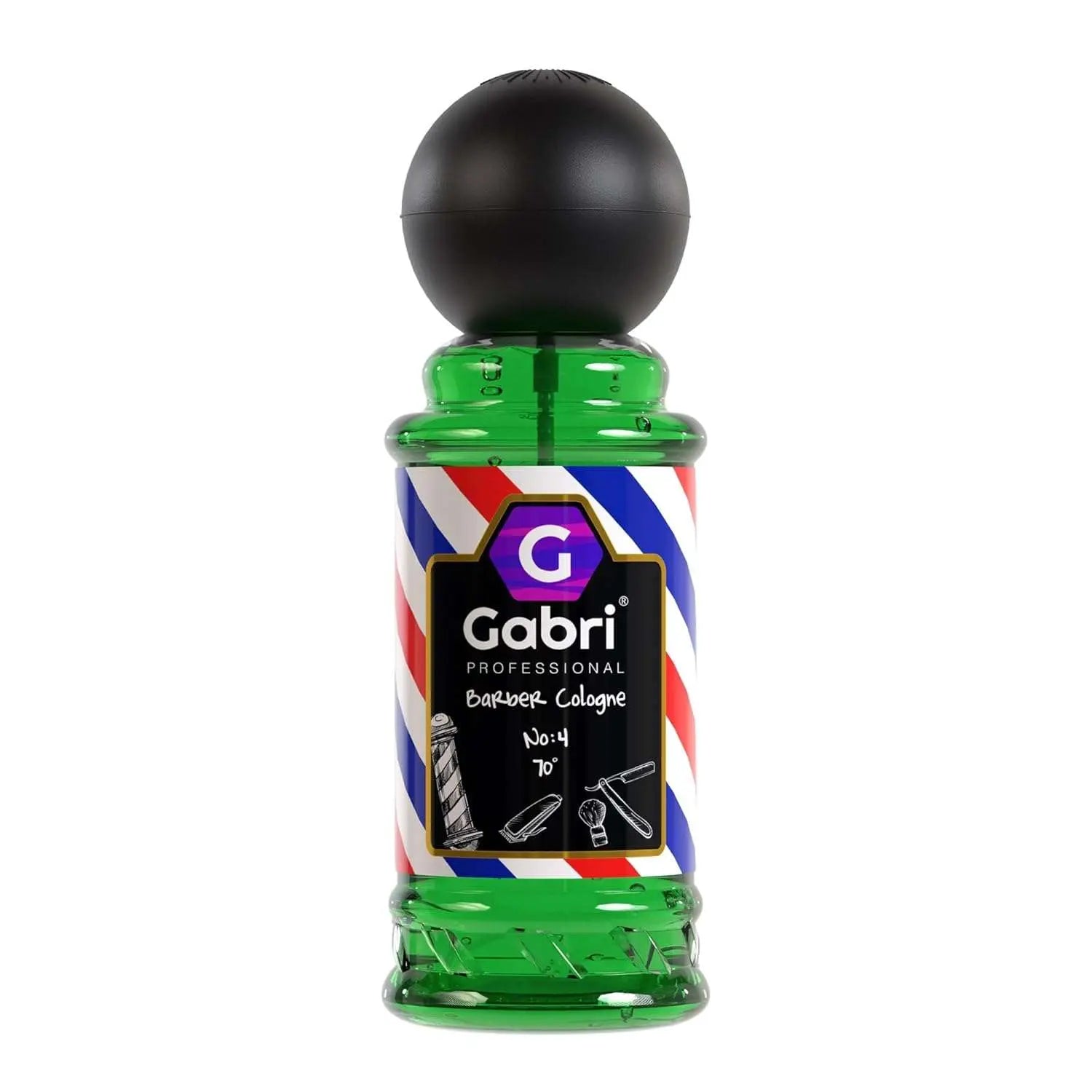 Gabri Barber Cologne after shave spray 250ml with pump dispenser for men.