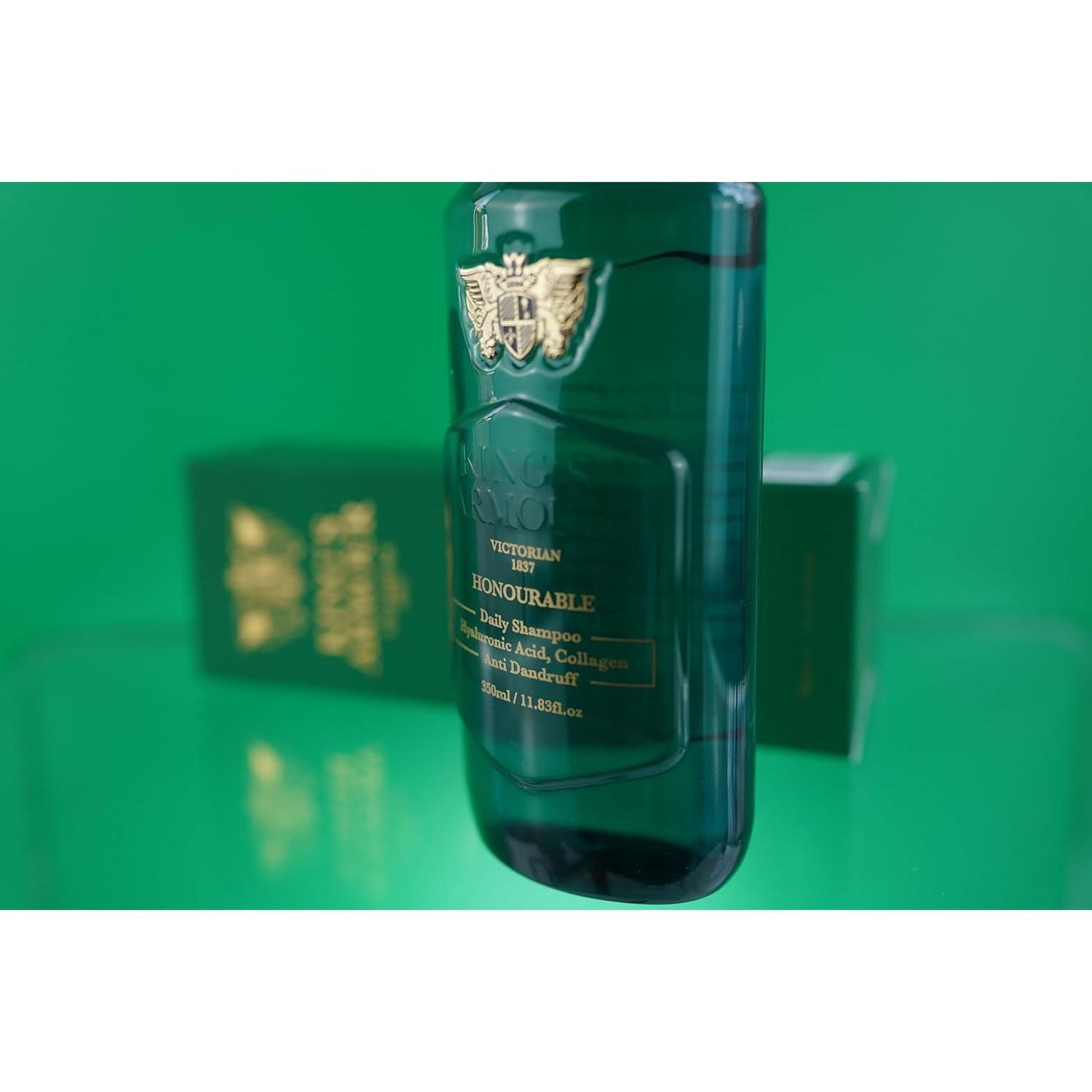 King's Armour Honourable Daily Shampoo: Hyaluronic Acid, Collagen, Anti-Dandruff, 350ml