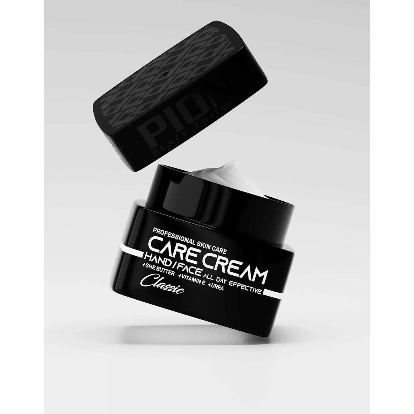 Pion Black Edition Hydrating Hand & Face Cream, Lightweight, Fast-Absorbing Formula