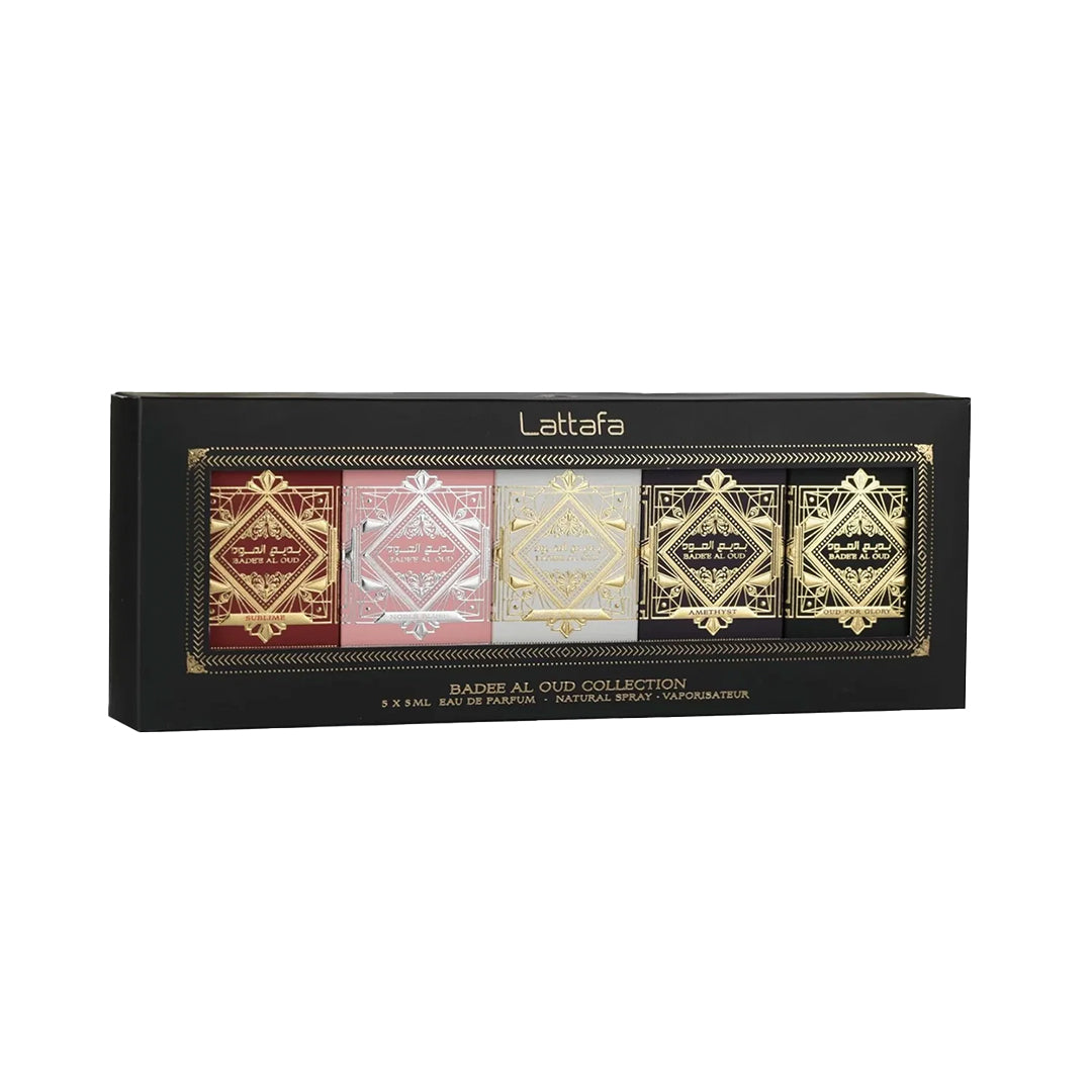 Lattafa Badee Al Oud Collection Set 5x5ml