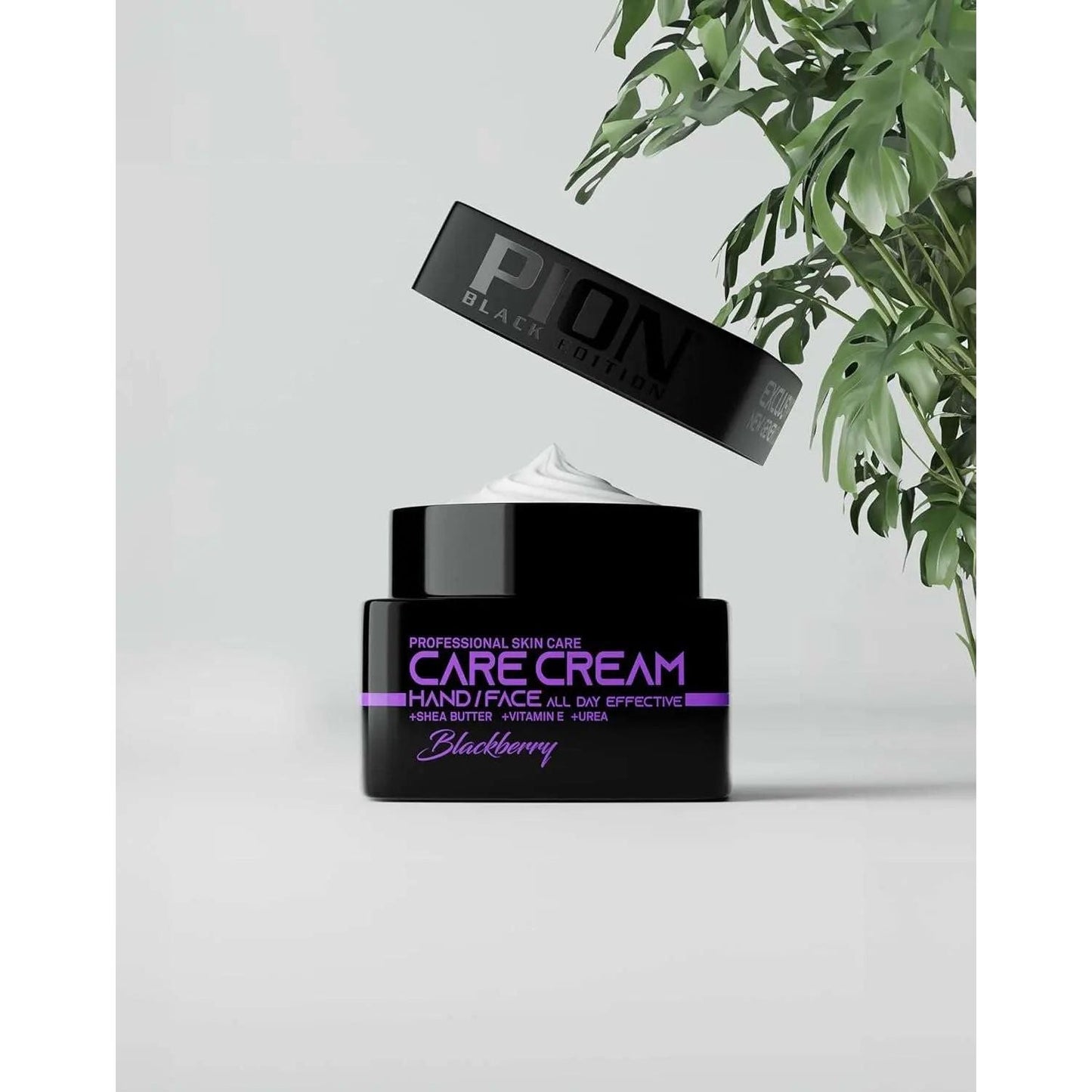 Pion Black Edition Hydrating Hand & Face Cream, Lightweight, Fast-Absorbing Formula