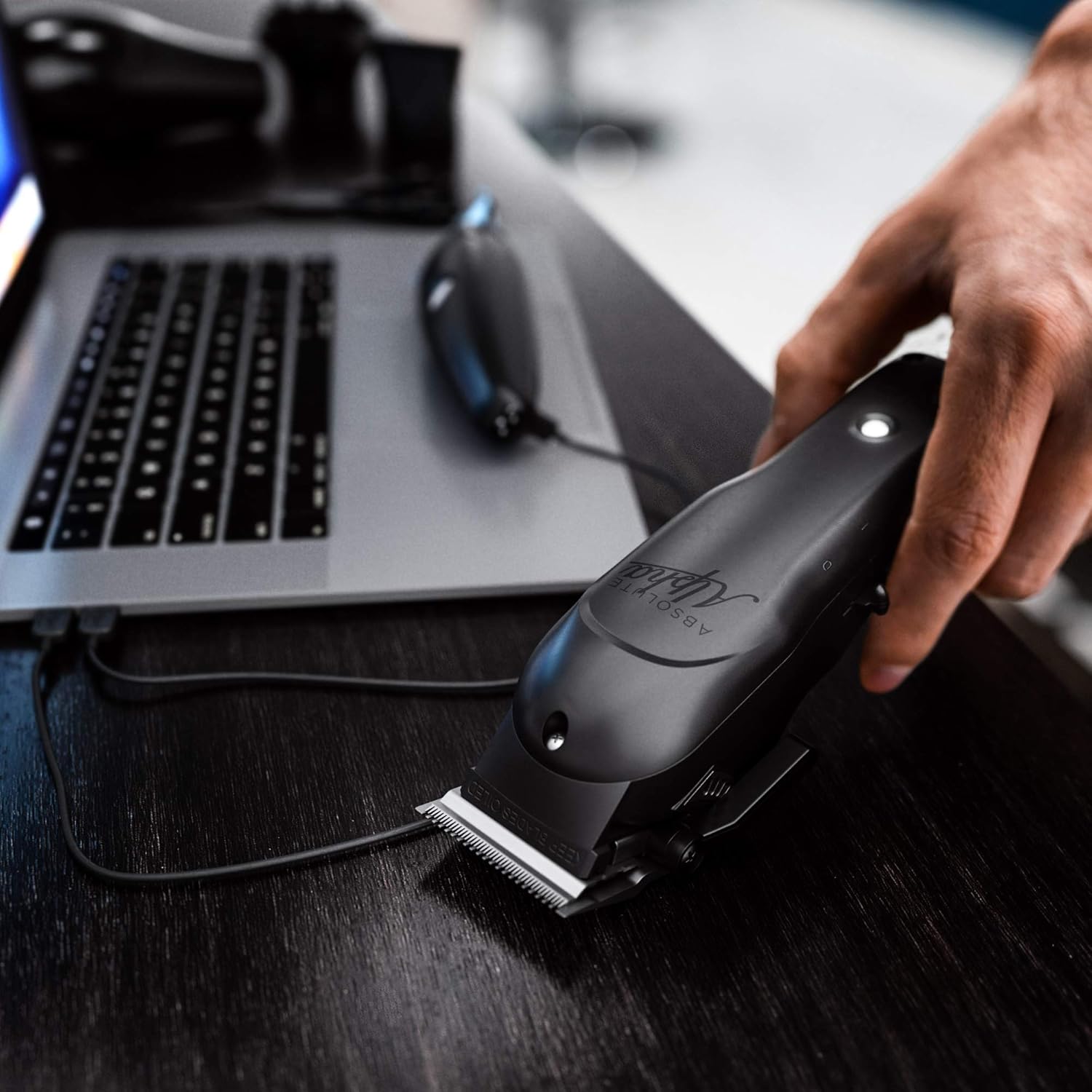 StyleCraft Absolute Alpha Professional Modular Cordless Hair Clipper Black Diamond Faper Blade