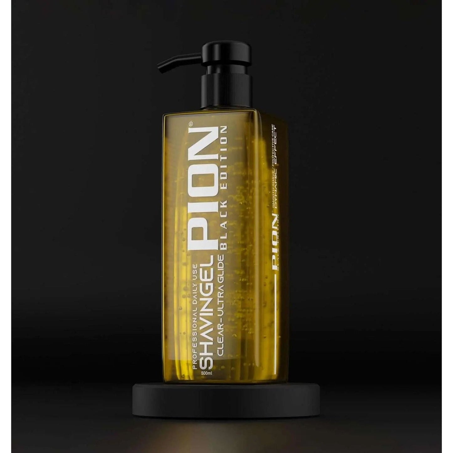 Pion Black Edition Precision Shaving Gel 500ml for Smooth, Irritation-Free Shaves