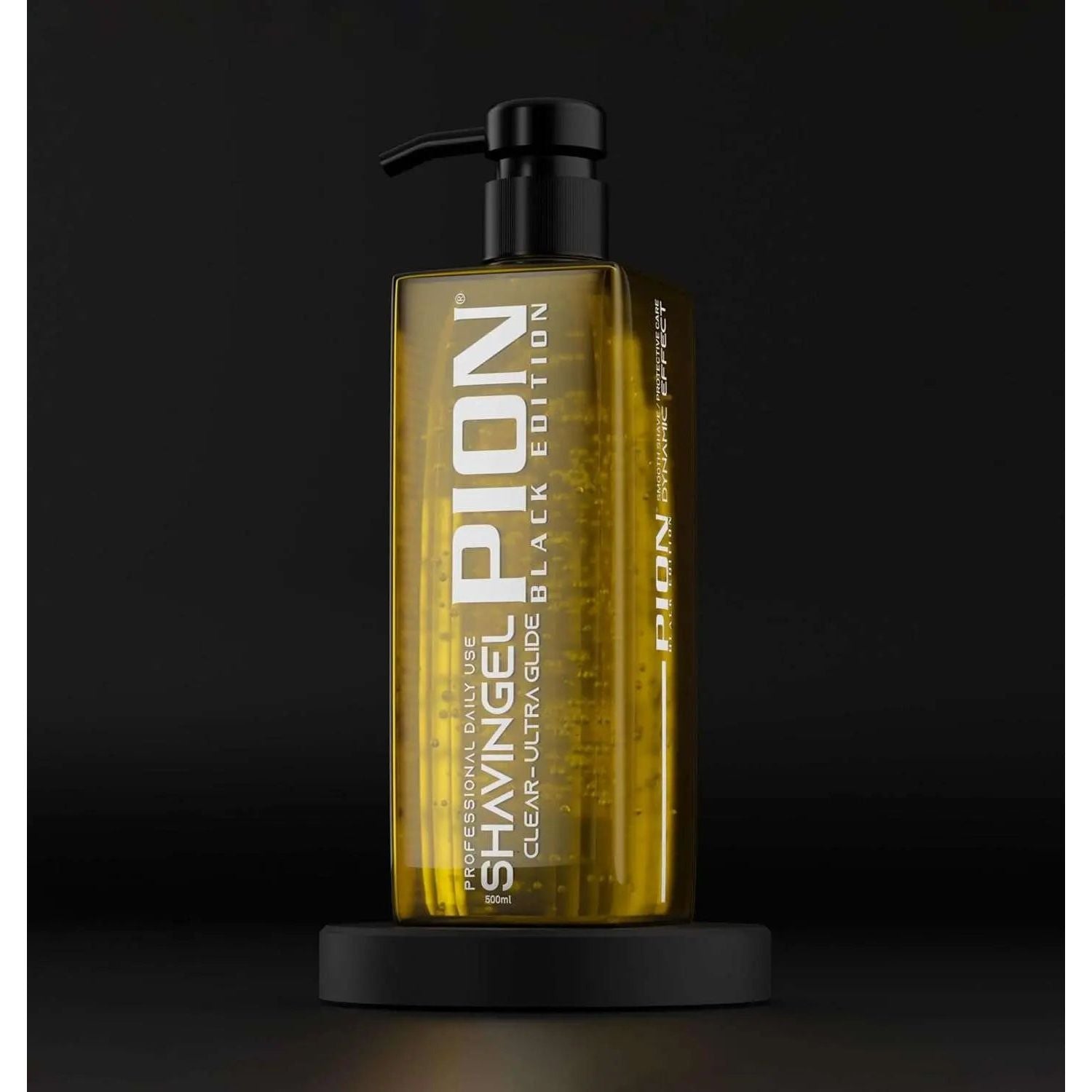 Pion Black Edition Precision Shaving Gel 500ml for Smooth, Irritation-Free Shaves