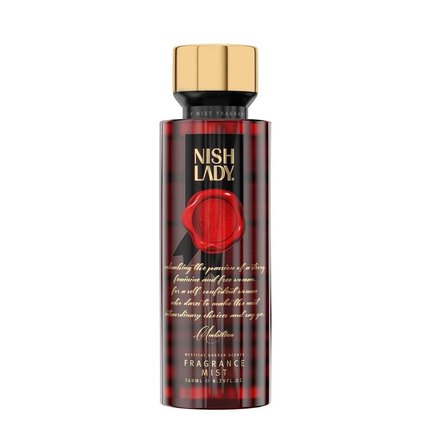 NishLady 260ml Refreshing Body Mist: All-Day Long-Lasting Fragrance for Every Occasion