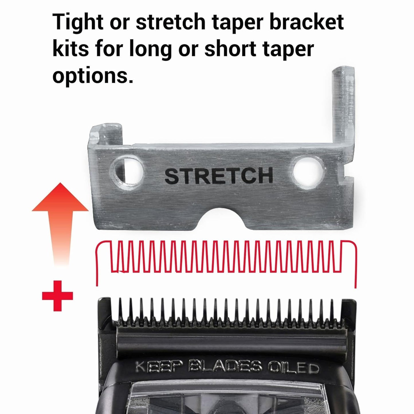 StyleCraft Mythic Professional Cordless Hair Clipper, Powerful 9V Magnetic Motor, DLC Blades