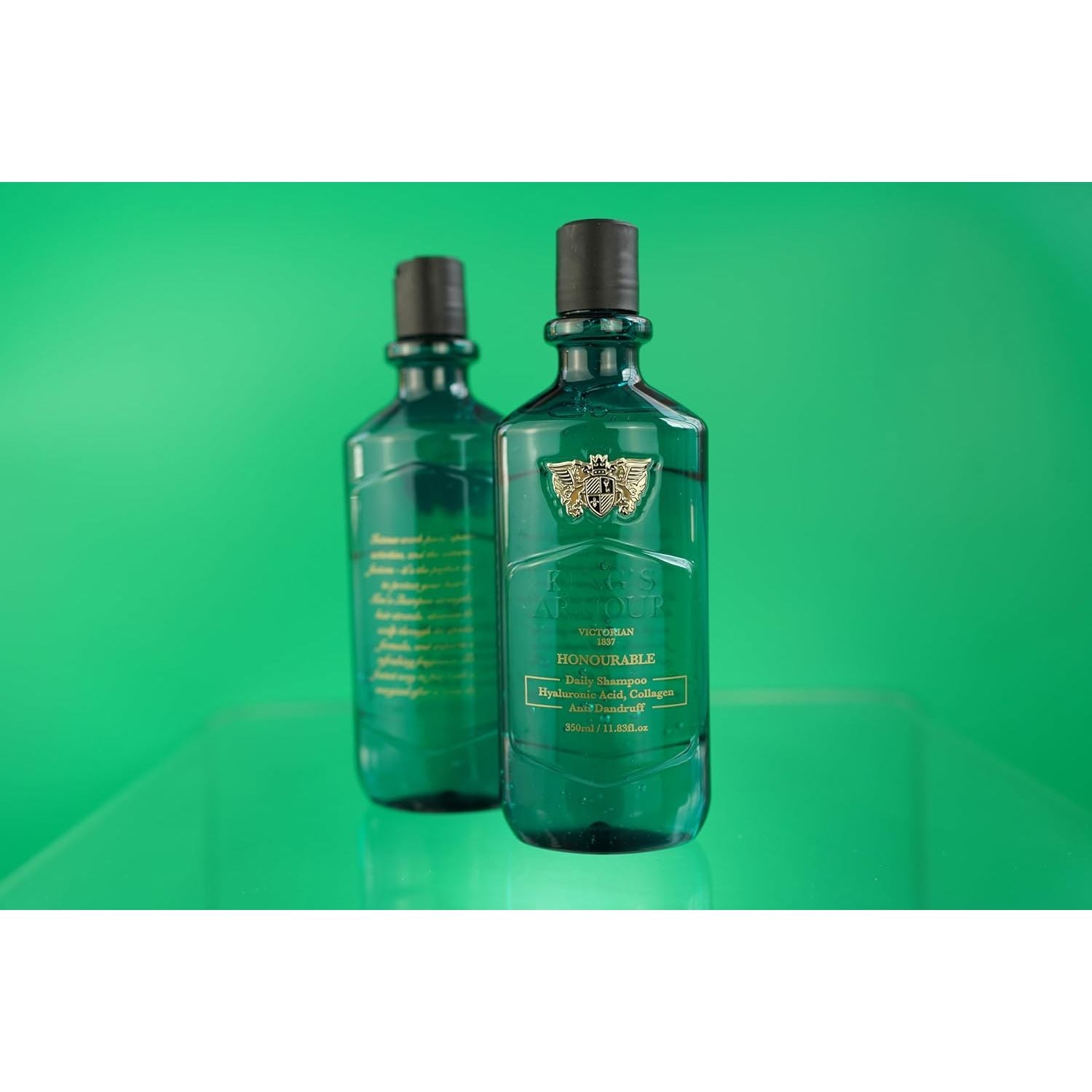 King's Armour Honourable Daily Shampoo: Hyaluronic Acid, Collagen, Anti-Dandruff, 350ml