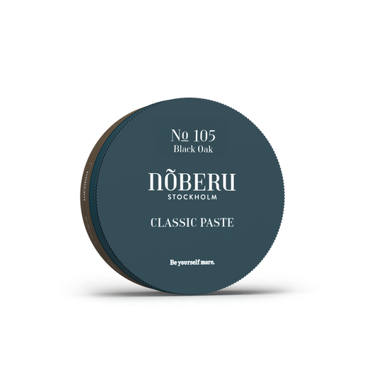 Noberu Classic Paste: Natural Shine, Flexible Hold, Black Oak Scent