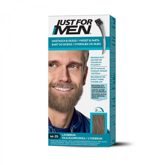Just For Men Skägg- och polisongfärg – Ljusbrun