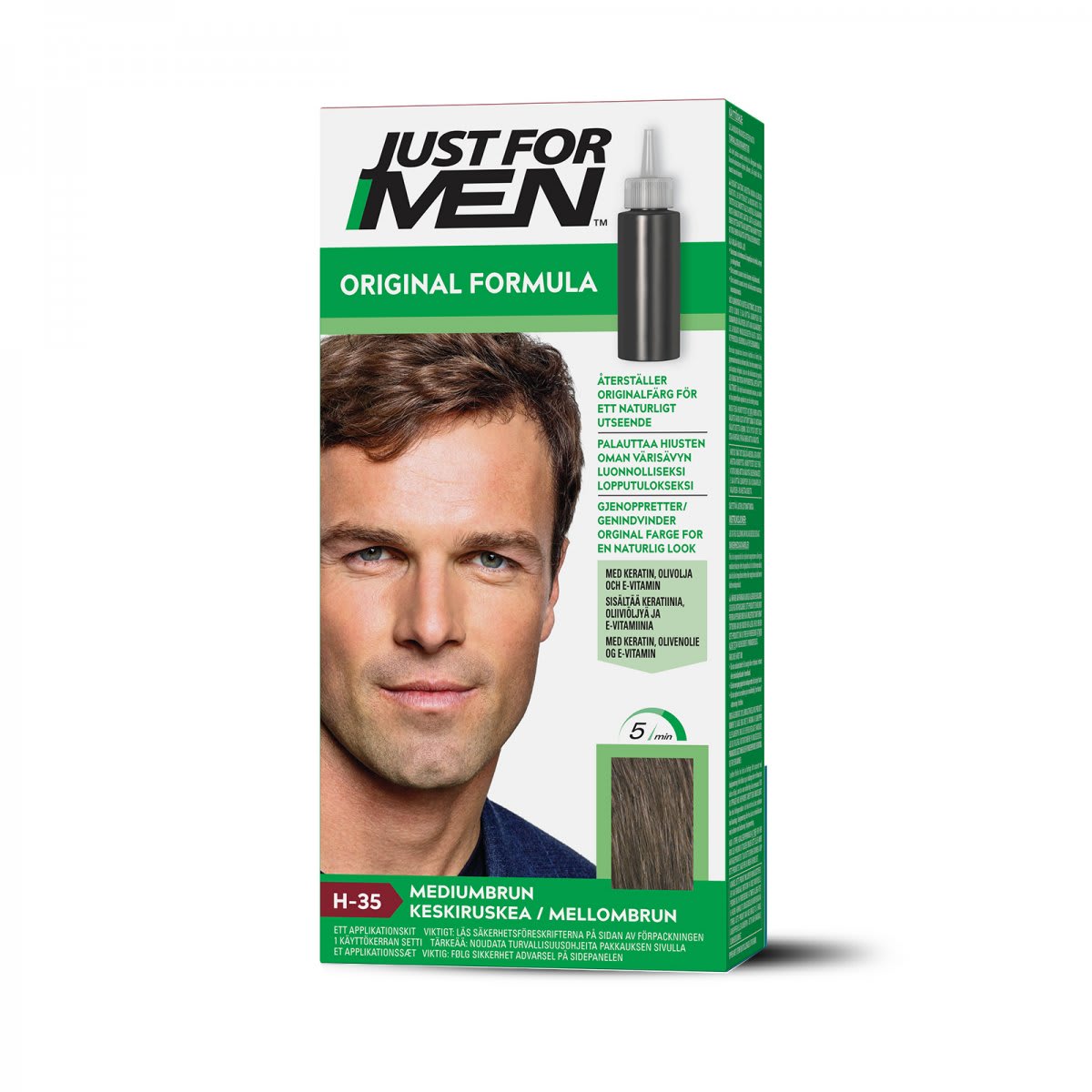 Just For Men Hårfärg - Medium Brown