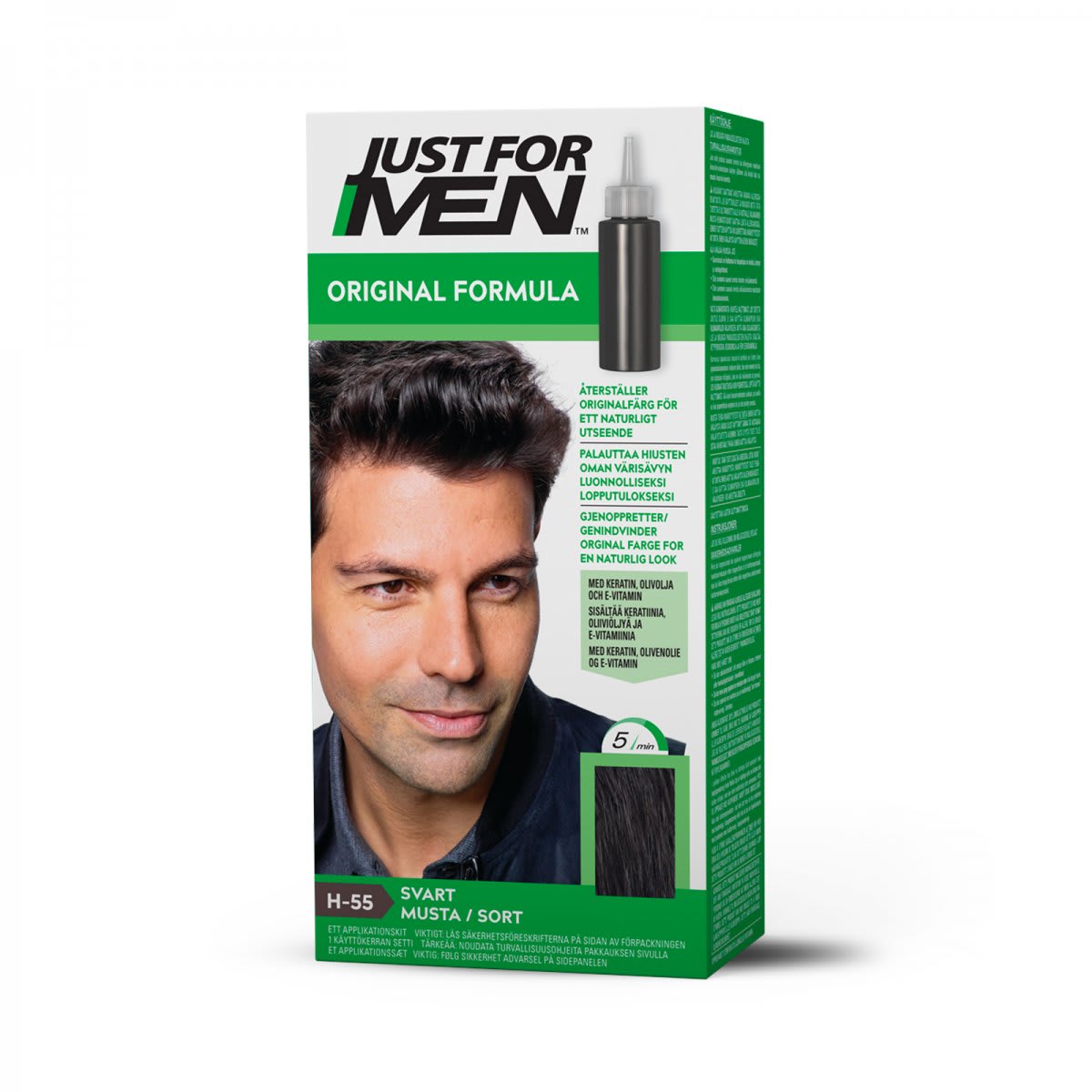 Just For Men Hårfärg - Real Black