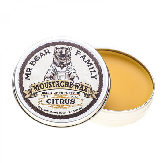 Mr Bear Mustaschvax - Citrus