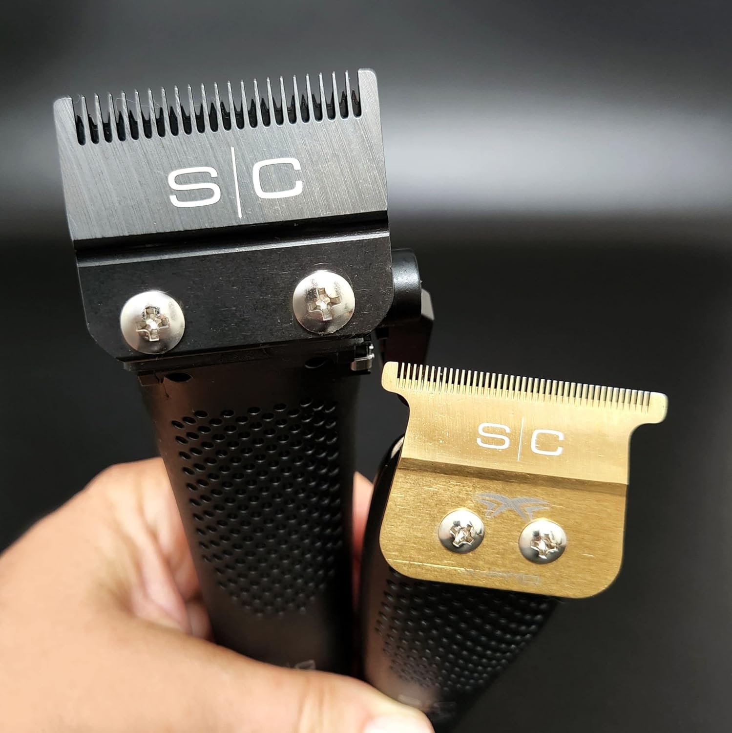 StyleCraft Rogue Professional 9V Magnetic Motor Cordless Clipper Trimmer Combo Matte Gunmetal