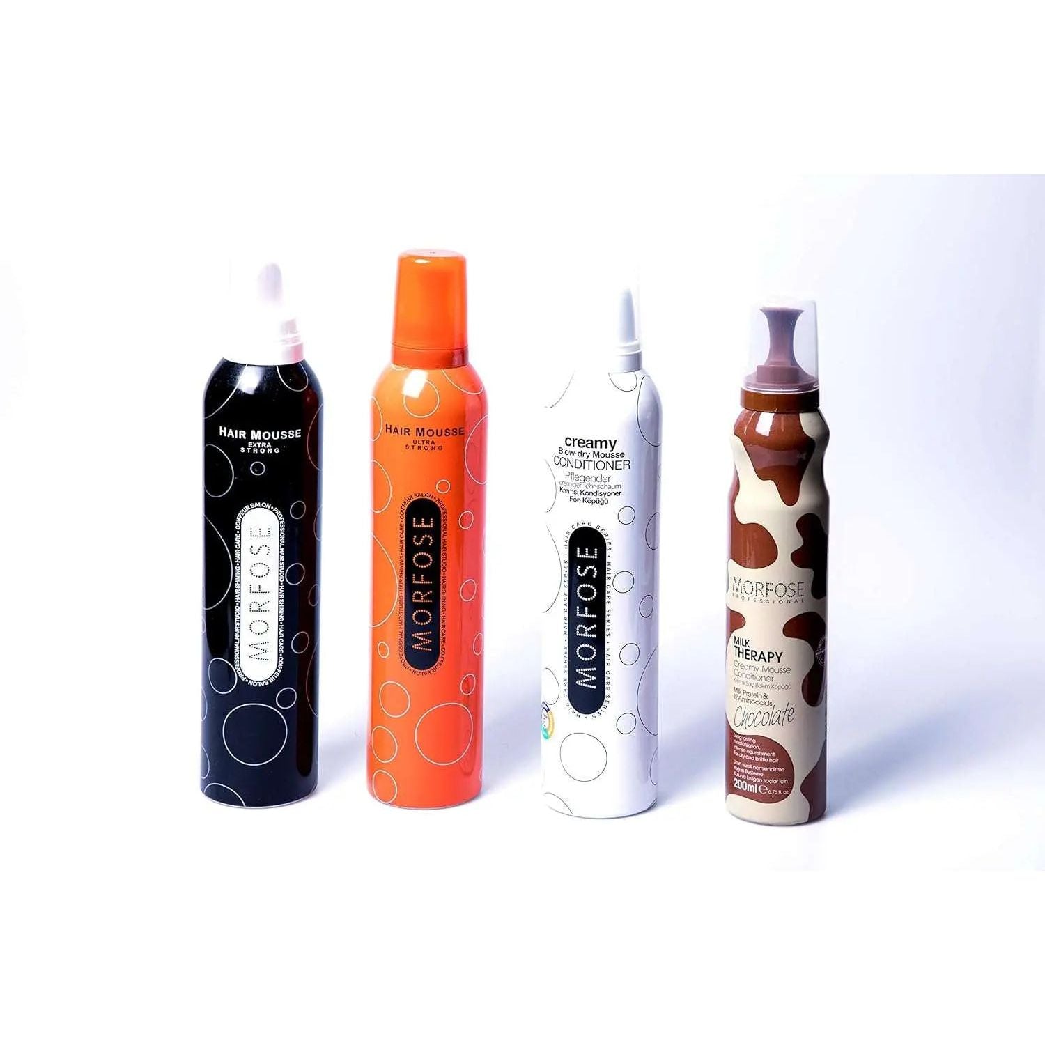 Morfose Creamy Blow-Dry Foam Conditioner: Hydrating Volume for Dry, Damaged Hair