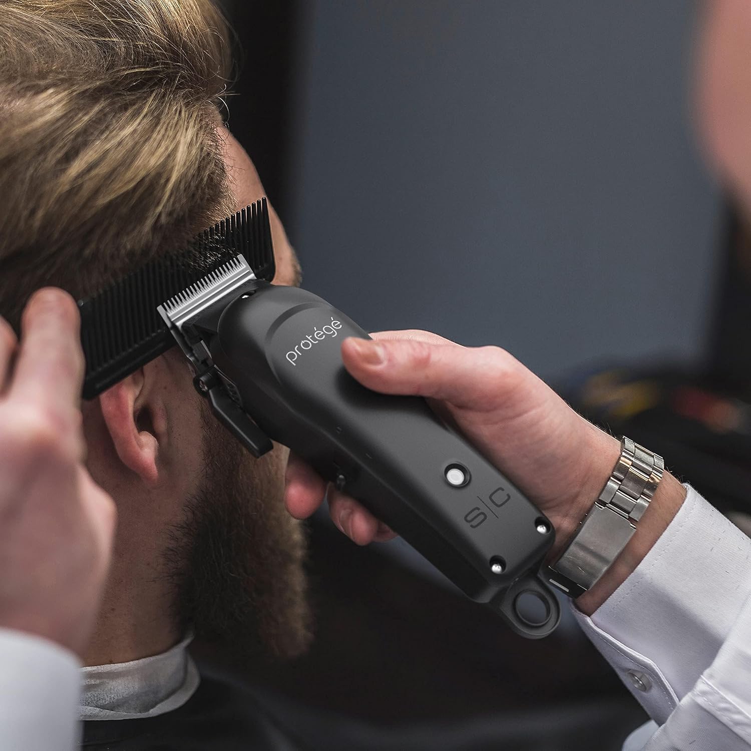 StyleCraft Protégé Cordless Professional Clipper Trimmer Kit with Zero-Gap Blades