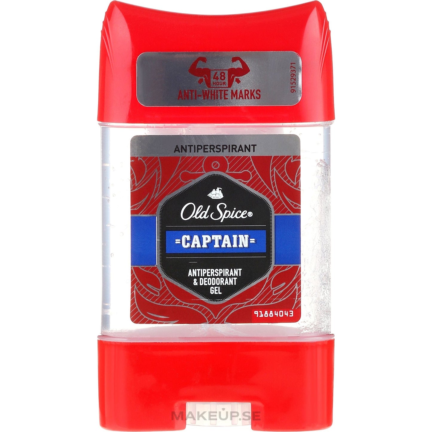 Old Spice Captain Men's Antiperspirant Deodorant Gel: 48-Hour Sweat & Odor Protection