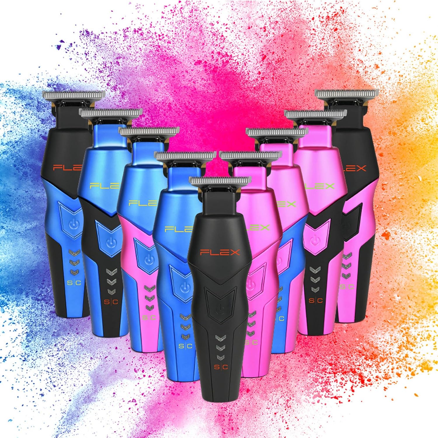 STYLECRAFT Flex Professional Cordless Hair Trimmer: Super-Torque Motor, Modular Lids