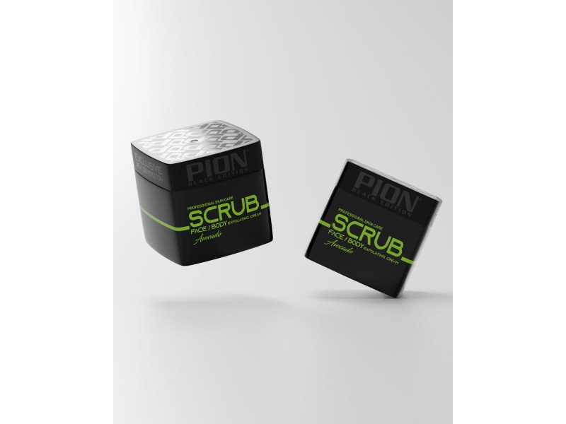 Pion Black Edition Face & Body Scrub Avocado - 320ml