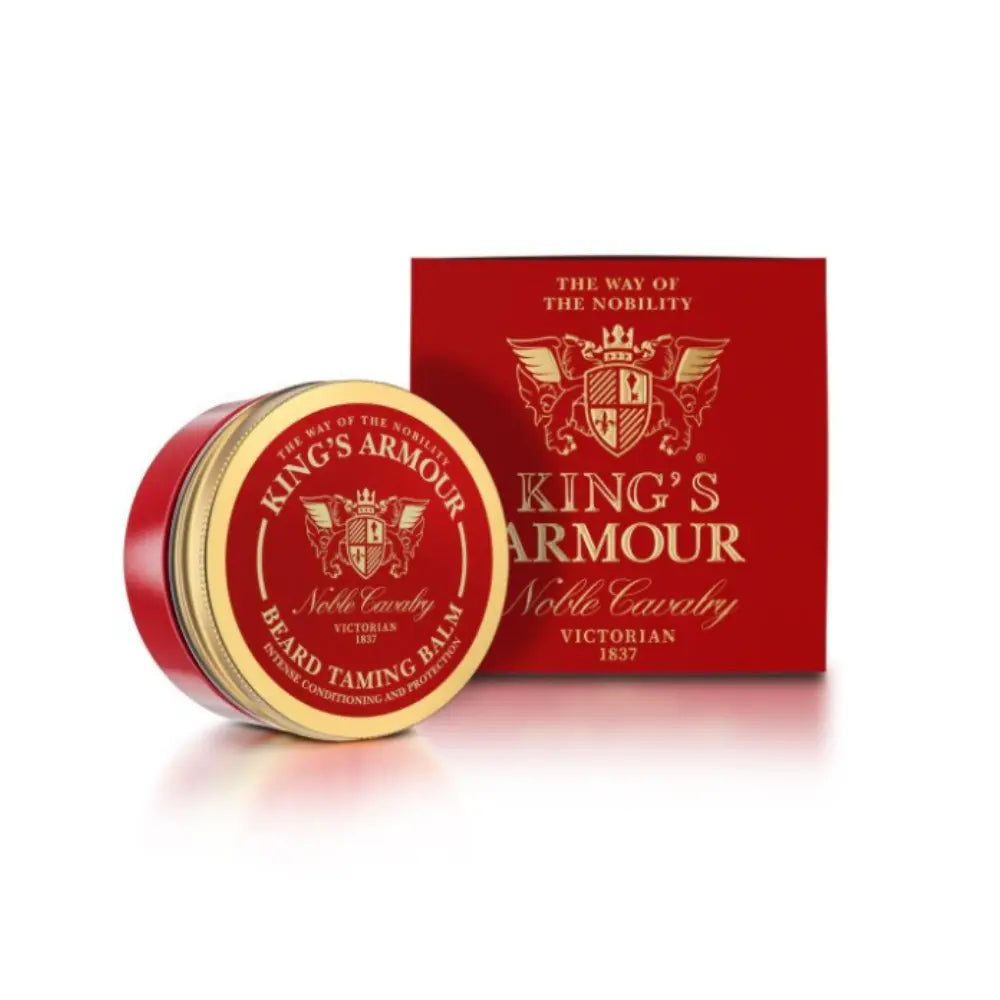 King's Armour Premium Beard Balm 50 ML: Softens, Styles & Protects for a Royal Beard