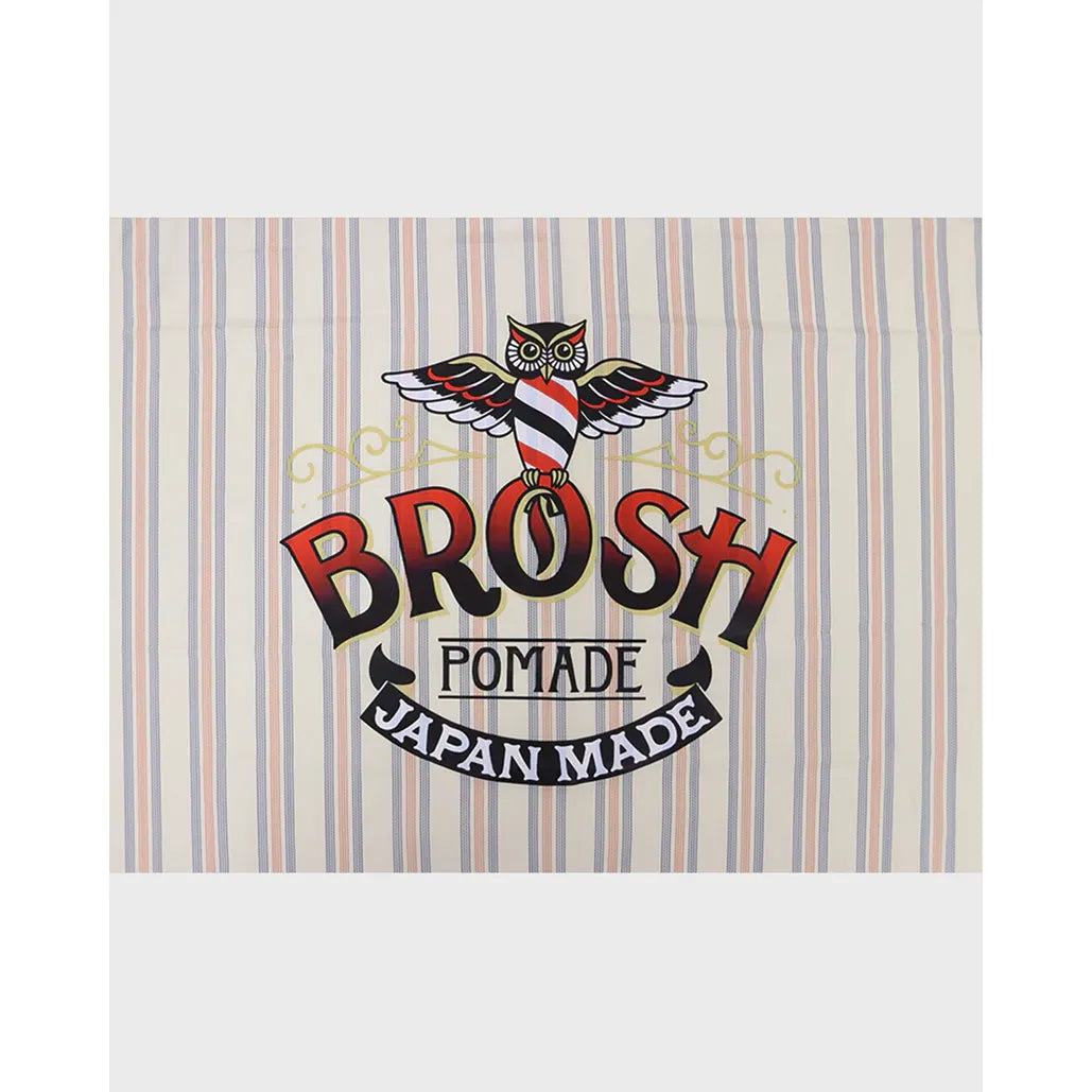 BROSH Classical Stripes Frisörkappa i 100% Polyester för Barberare