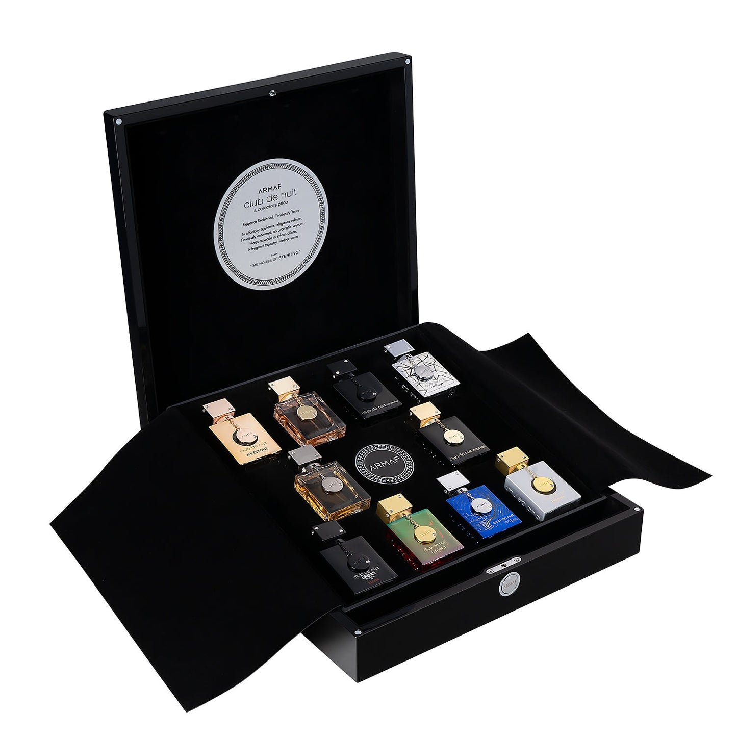 CLUB DE NUIT COLLECTORS'S PRIDE 10 PIECE BRIEFCASE
