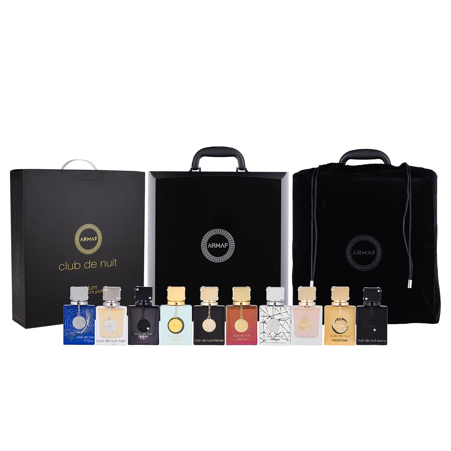 CLUB DE NUIT COLLECTORS'S PRIDE 10 PIECE BRIEFCASE